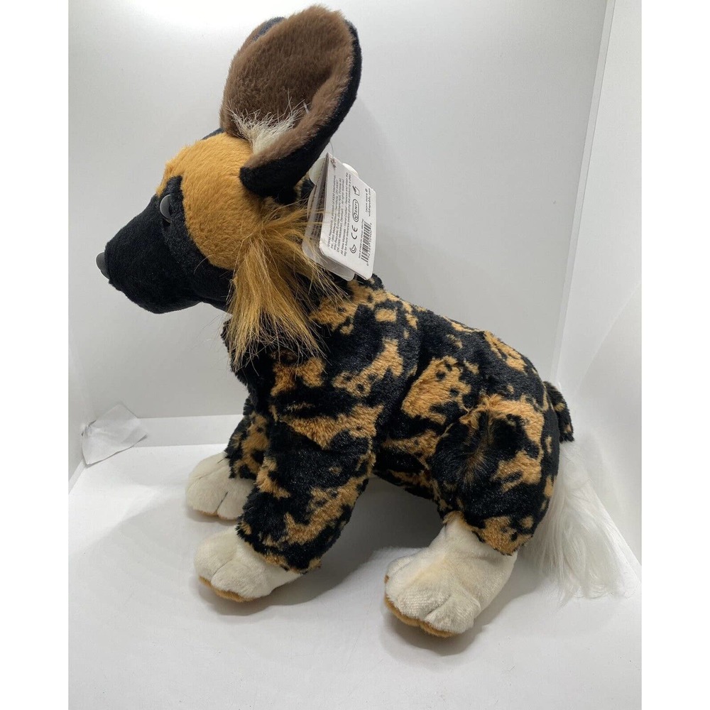 Wild Republic 10900 African Wild Dog 11” Plush Stuffed Animal Toy Eco Friendly